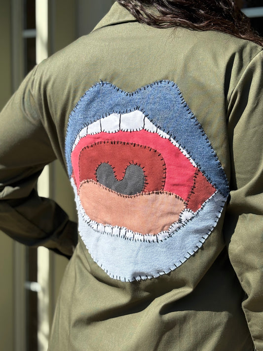 Bad Mouth Button Down