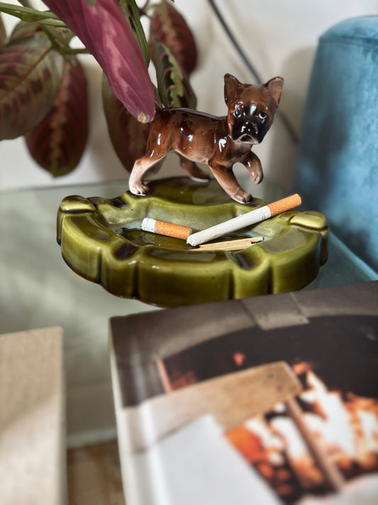 The Lucky Dog Vintage Ashtray