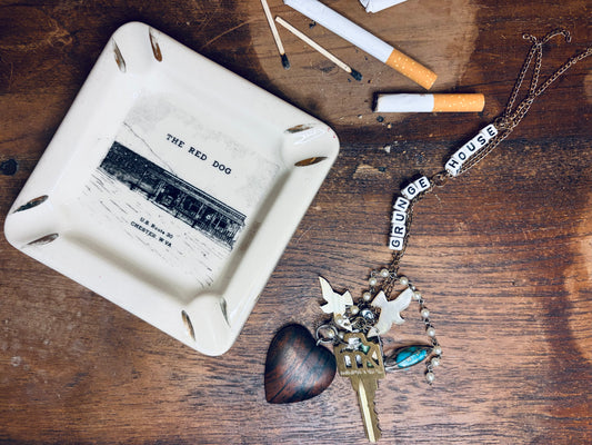 The Red Dog Vintage Ashtray