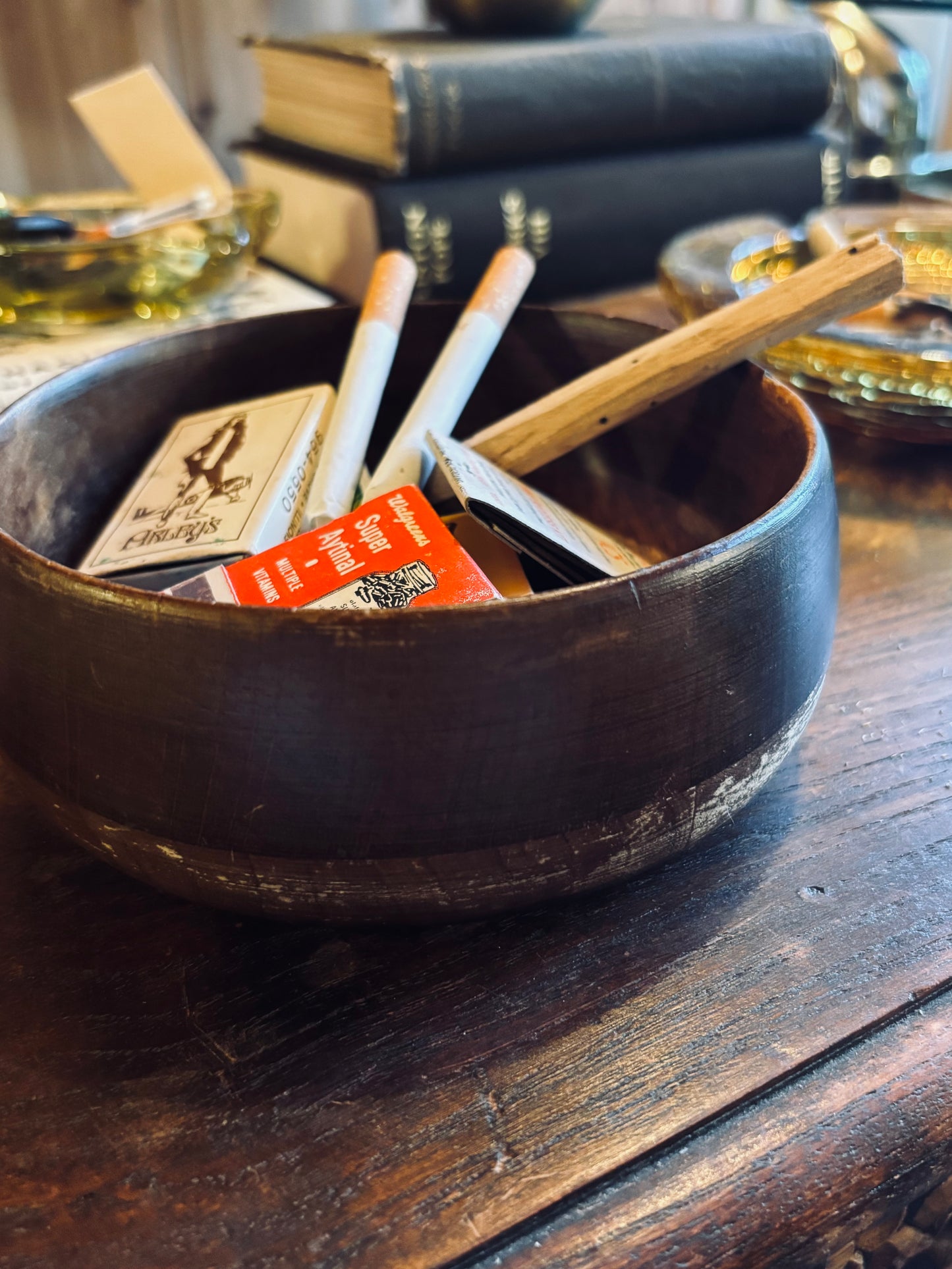 Lost & Found Wooden Bowl
