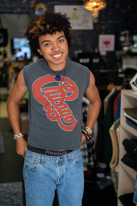 Vintage Chicago Summer Cut-Off