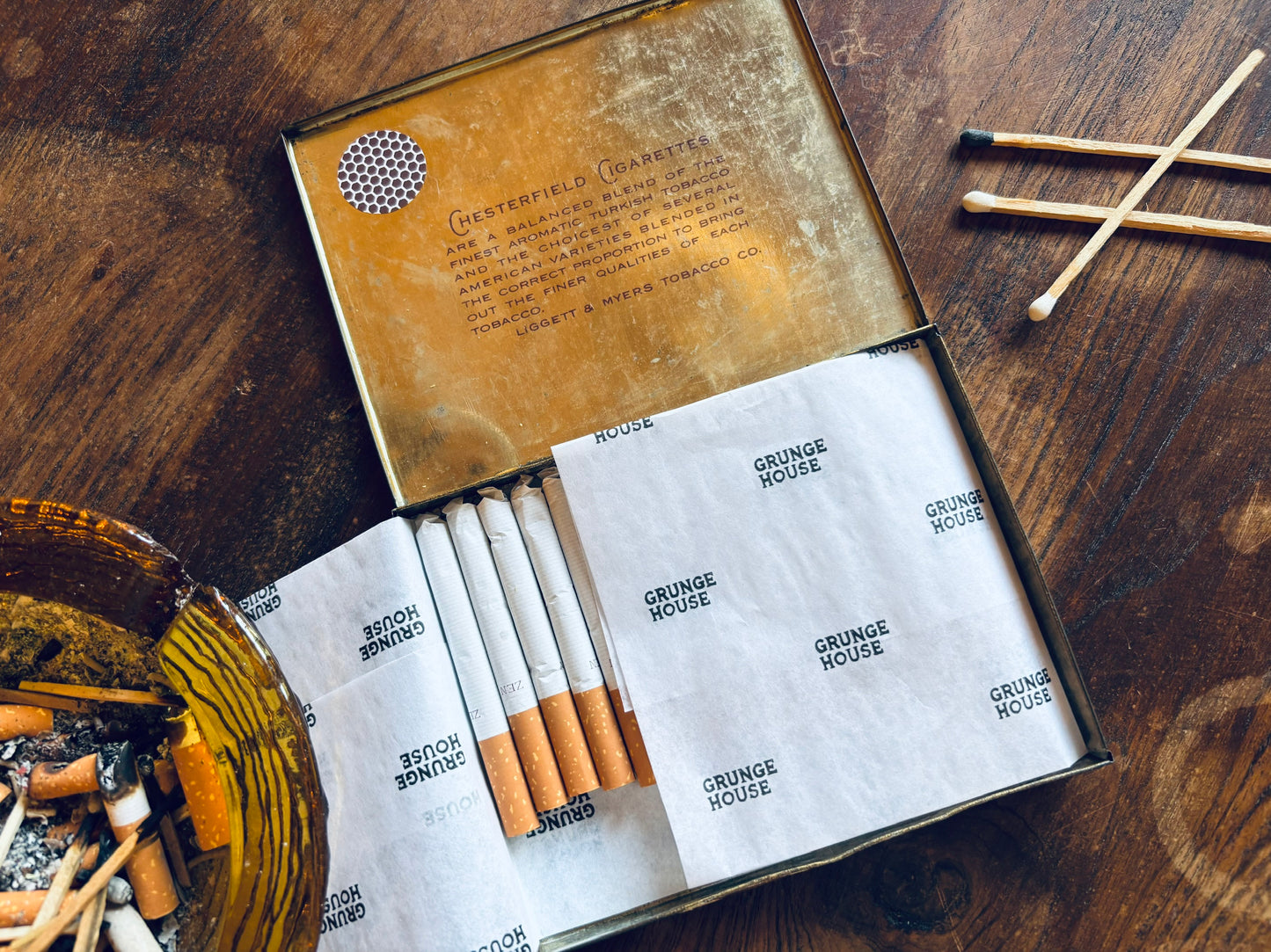 Vintage Chesterfield Tin No. 001