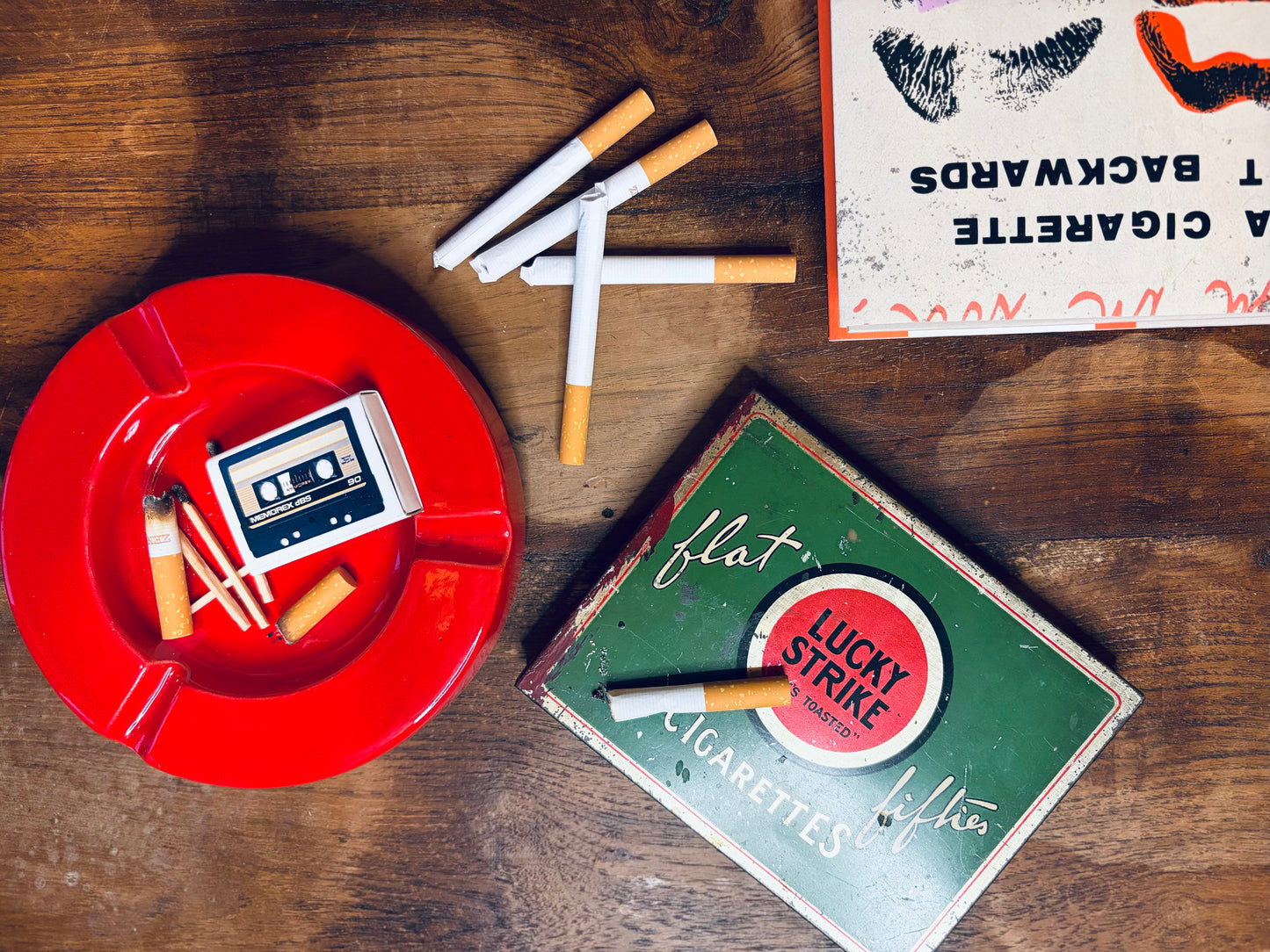 Vintage Lucky Strike Incense Bundle