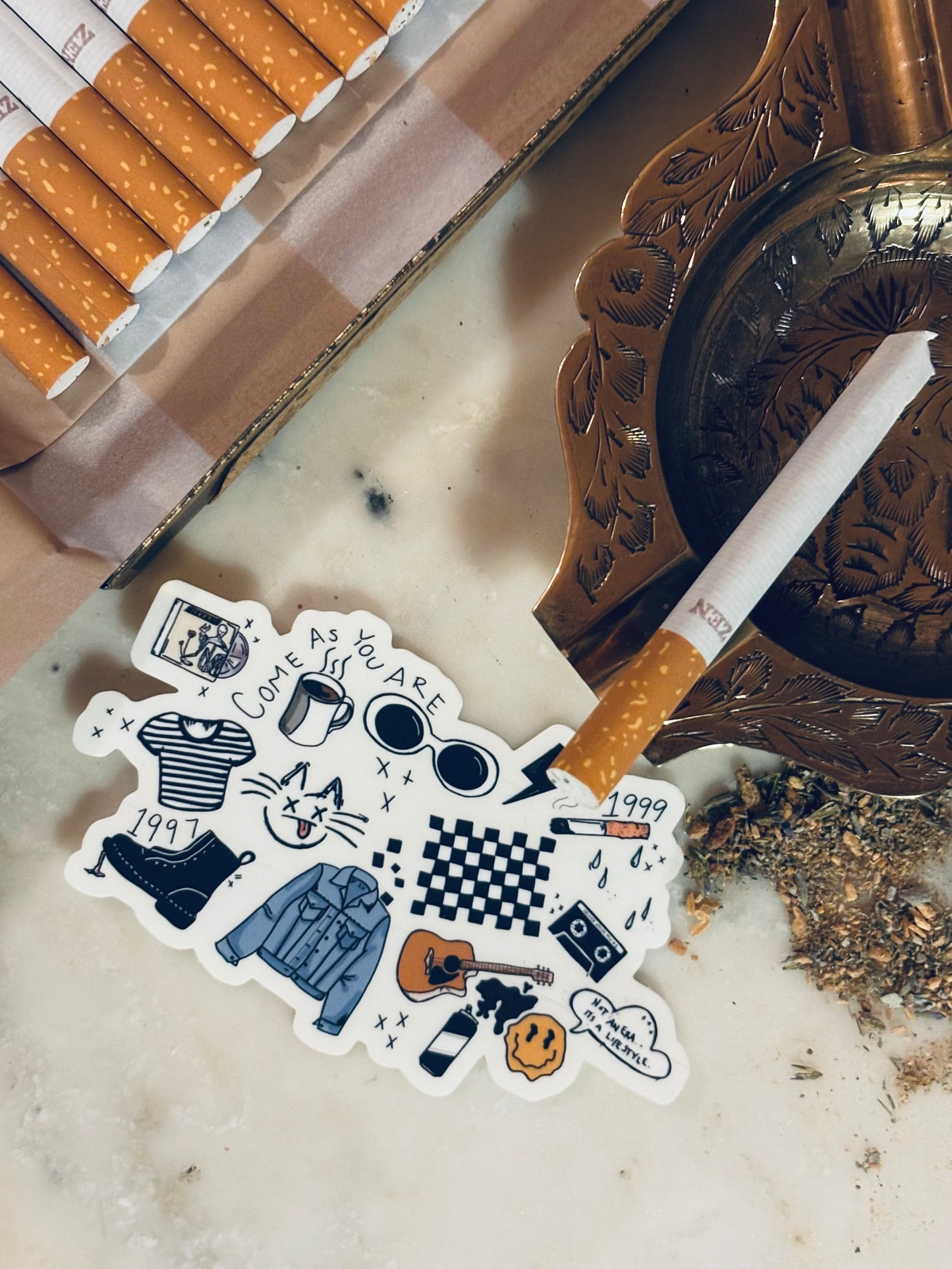 Grunge House Sticker Pack- Large