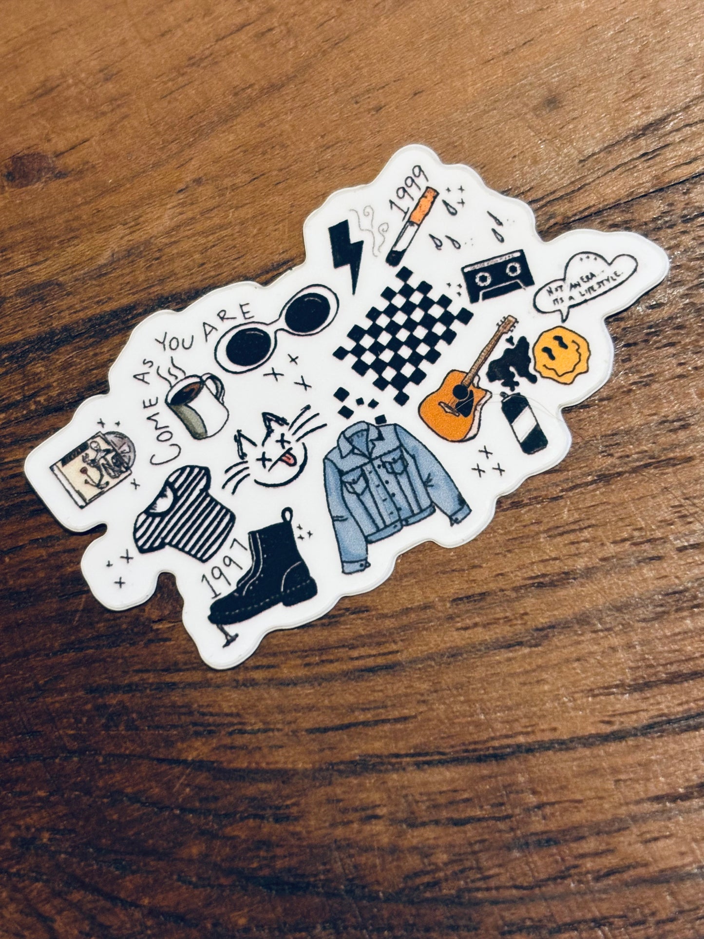 Grunge House Sticker Pack- Small