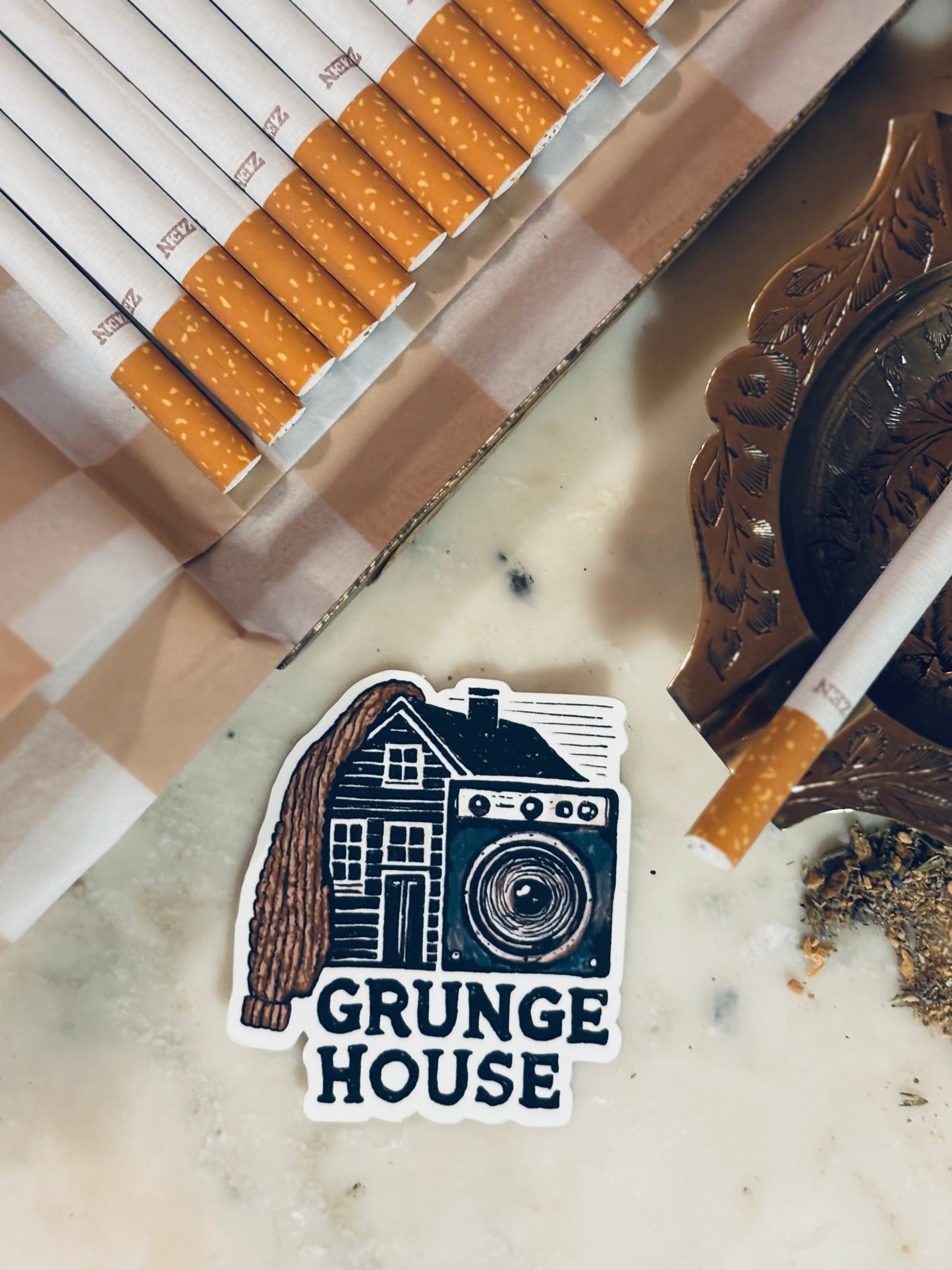 Grunge House Sticker Pack- Large