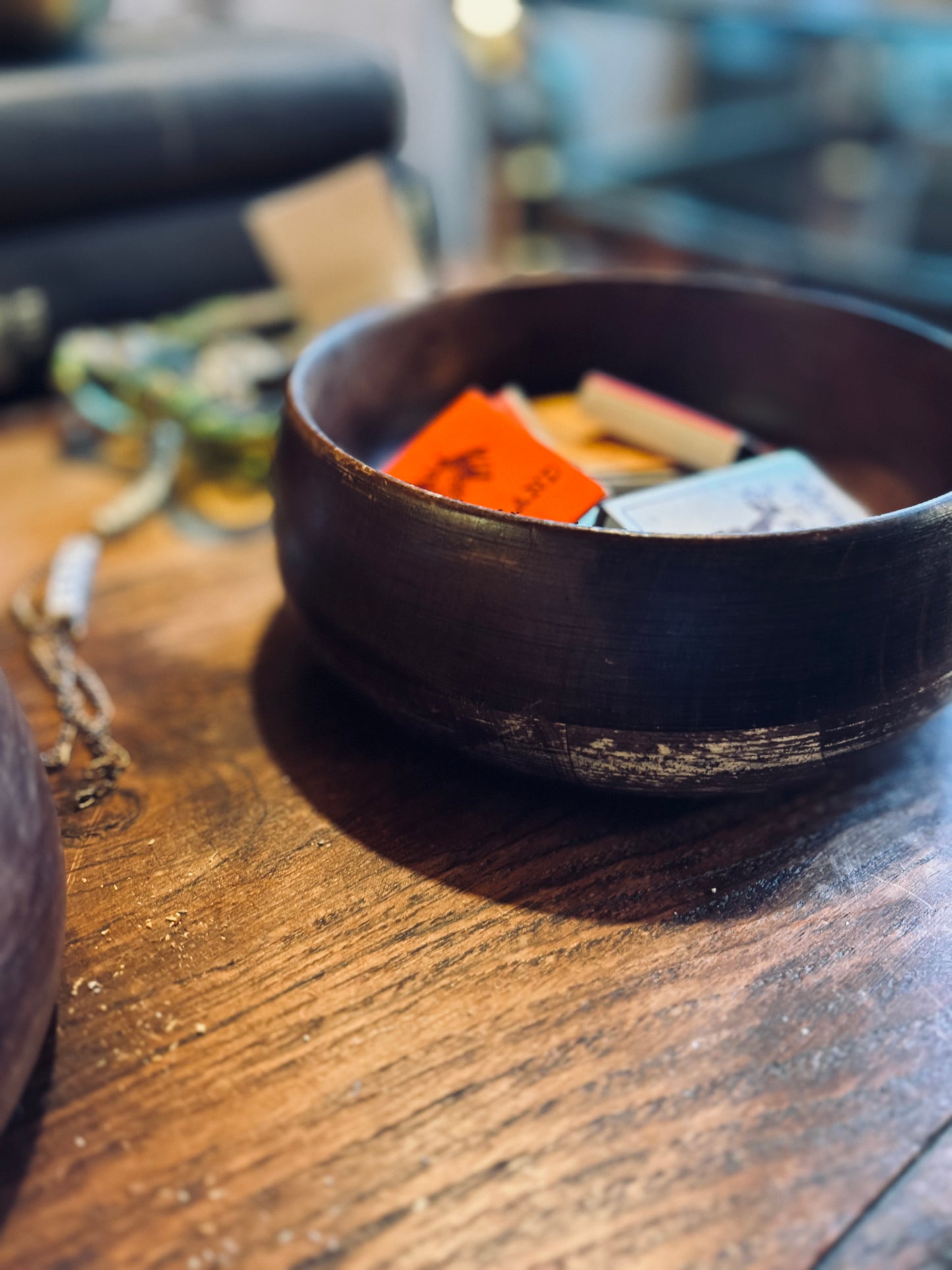 Lost & Found Wooden Bowl